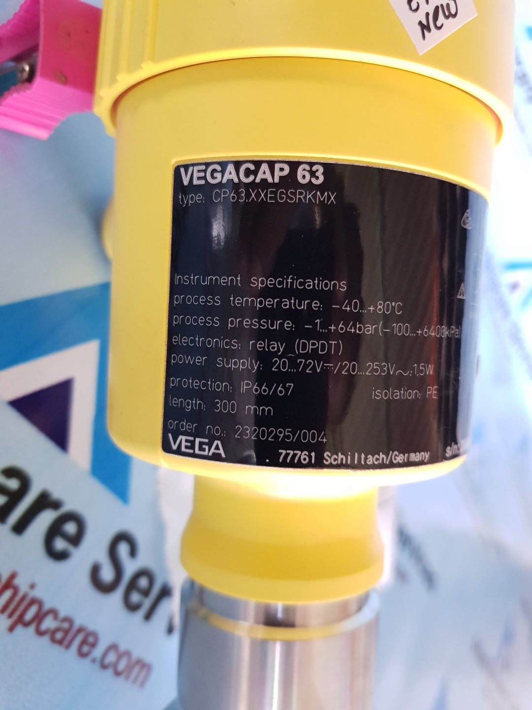 Vega CP63.XXEGSRKMX Level Sensor