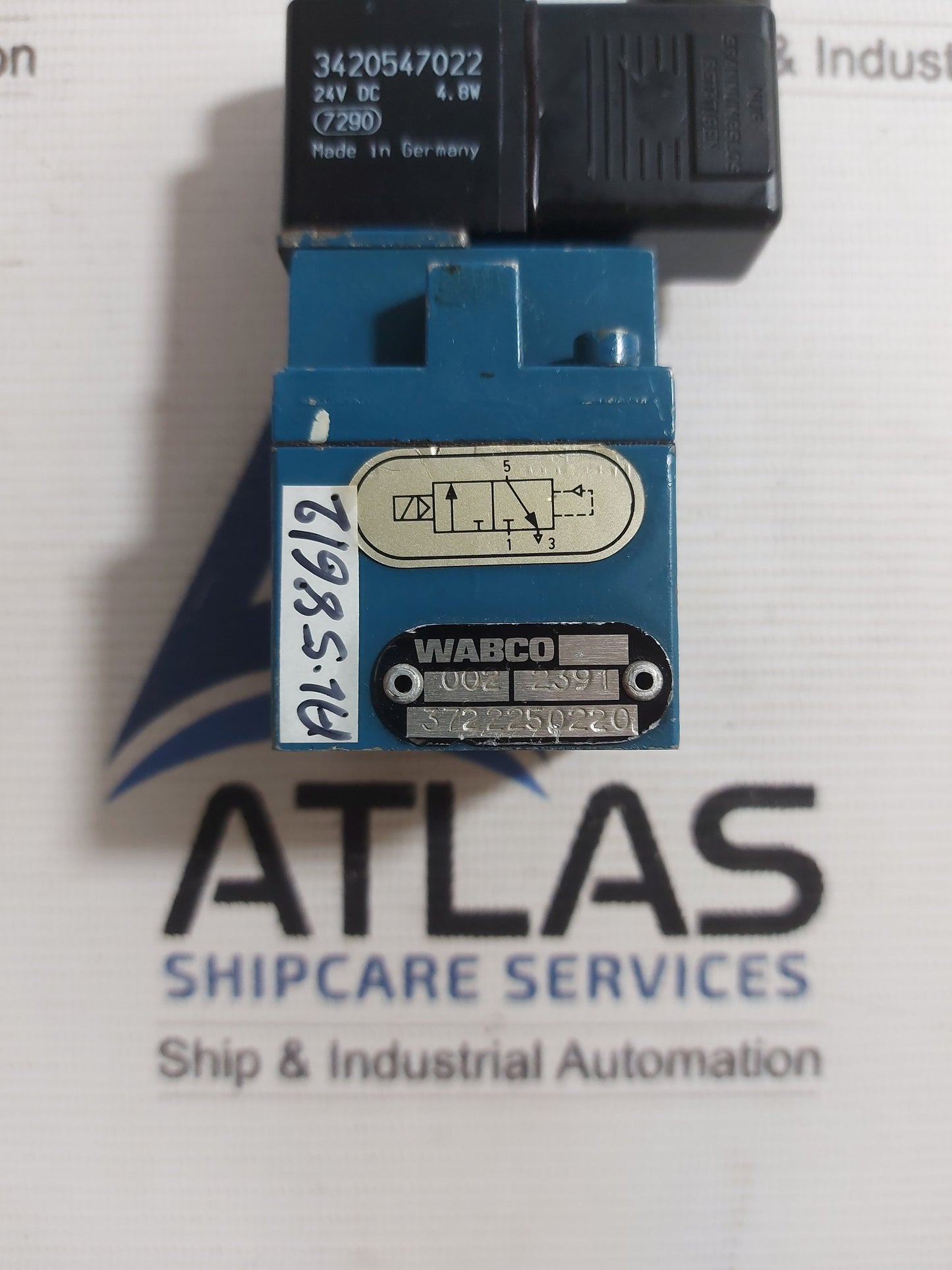 WABCO 3722250220 PNEUMATIC DIRECTIONAL CONTROL VALVE