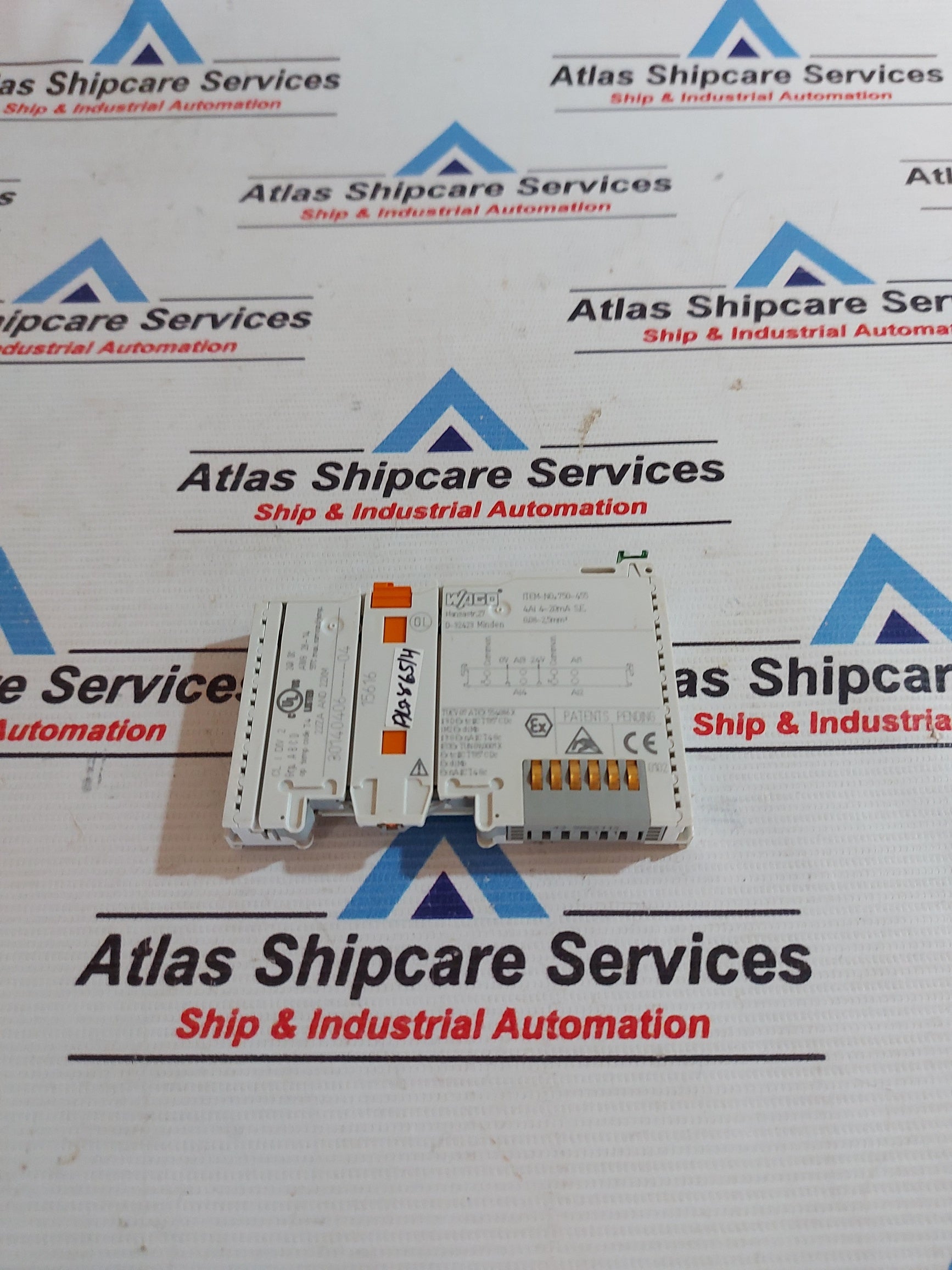 WAGO 750-455 4-CHANNEL ANALOG INPUT MODULE – Atlas Shipcare Services