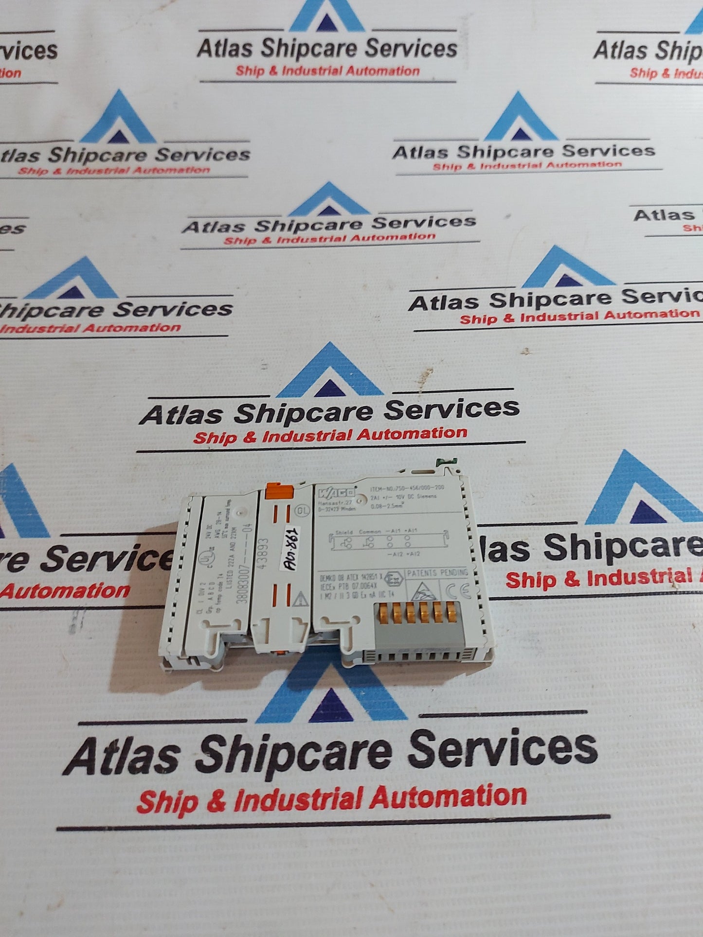 WAGO 750-456/000-200 2-CHANNEL ANALOG INPUT MODULE