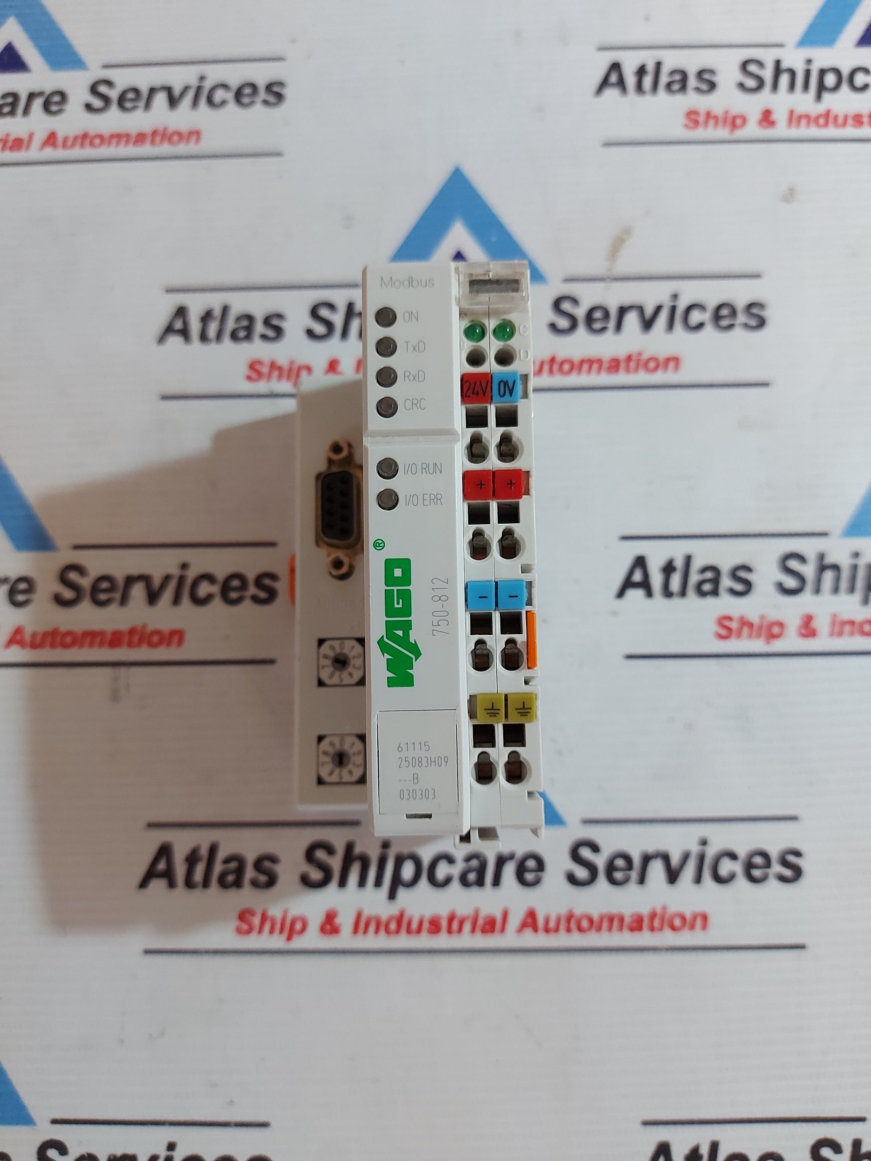 WAGO 750-812 PROGRAMMABLE MODBUS MODULE – Atlas Shipcare Services