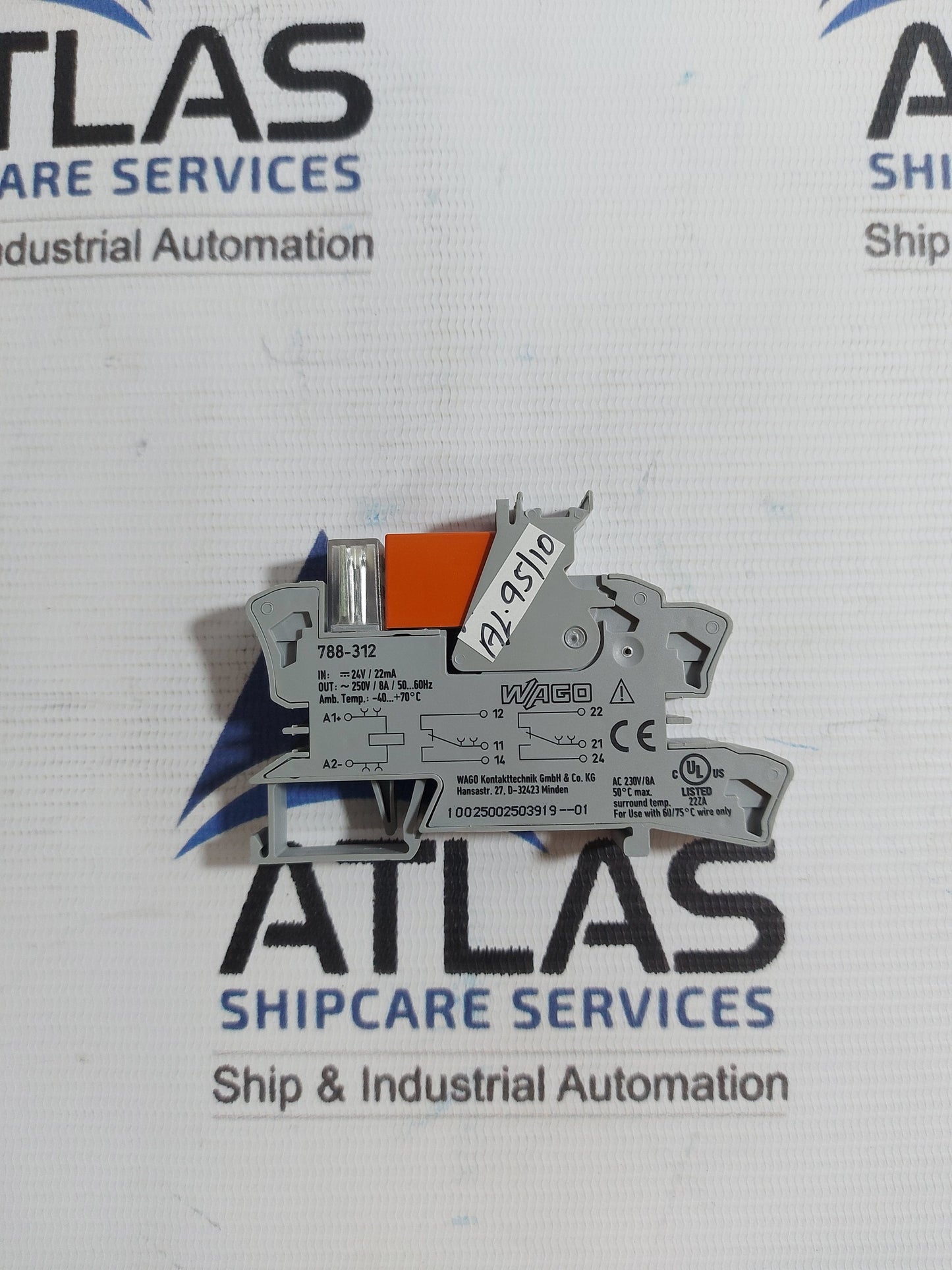 WAGO 788-312 GENERAL PURPOSE RELAY 24V/22mA