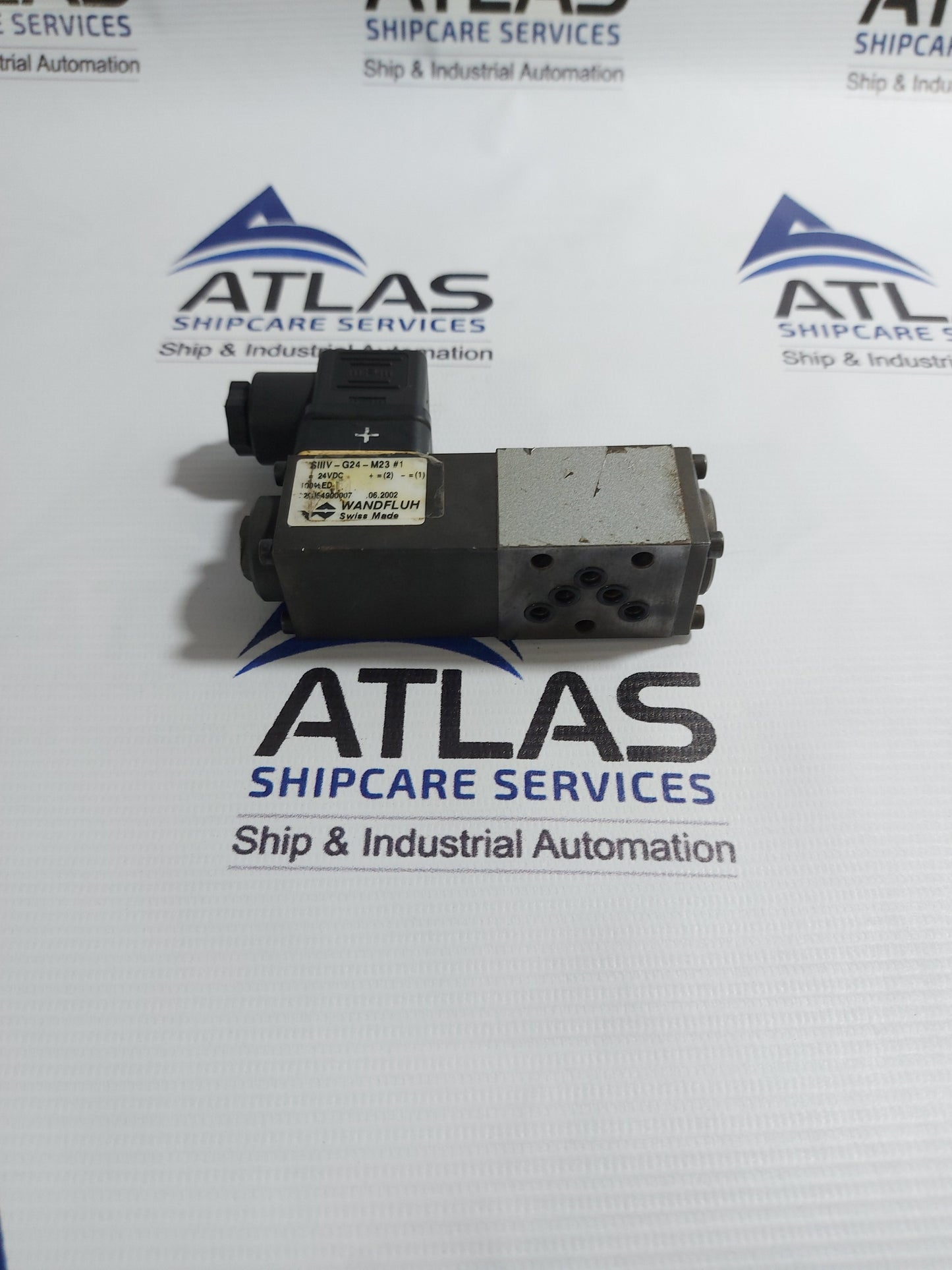 WANDFLUH BS4Z30B-XX-M23/S1533 SOLENOID OPERATED SPOOL VALVE