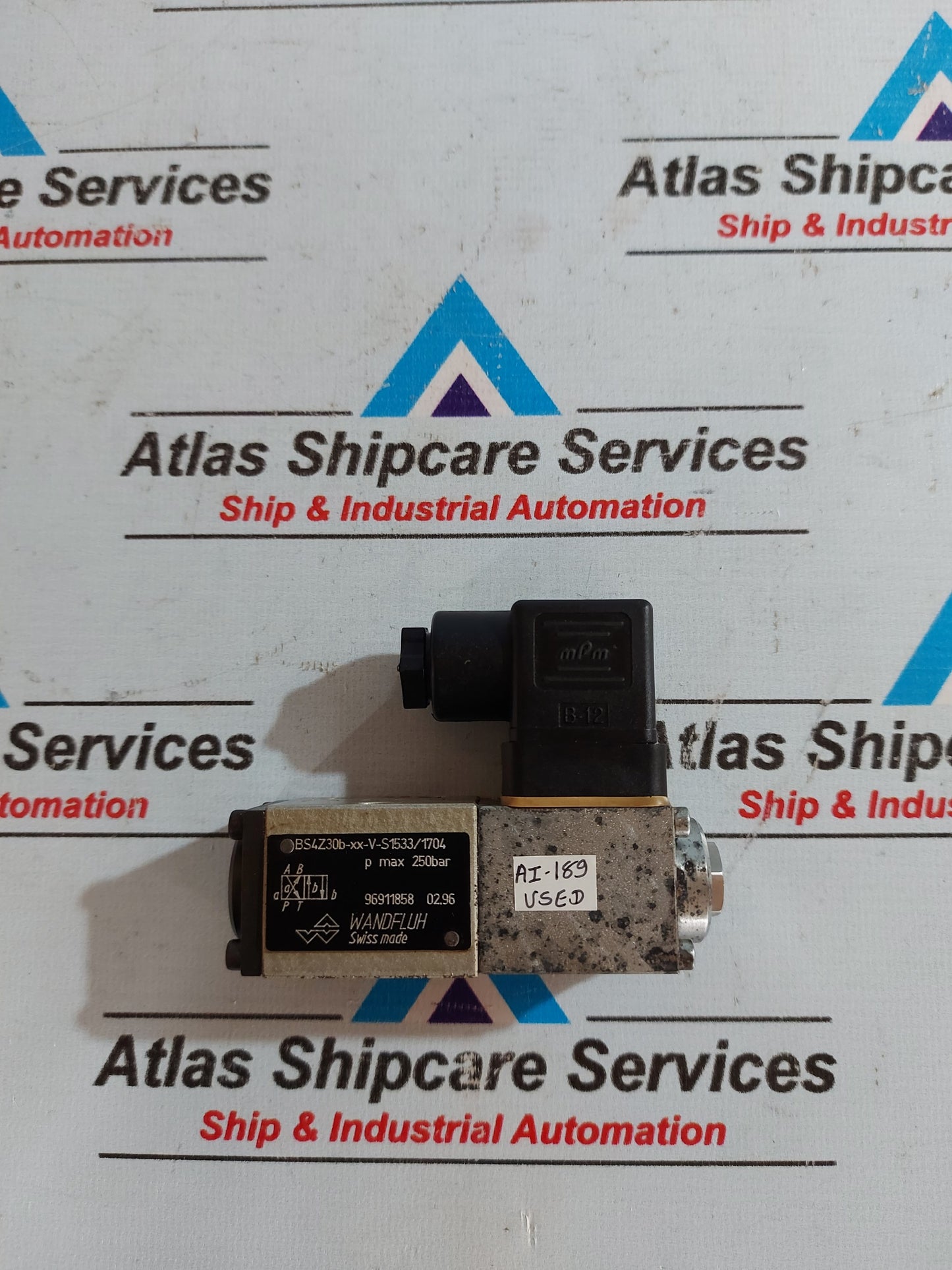 WANDFLUH BS4Z30B-XX-V-S1533/1704 SOLENOID VALVE