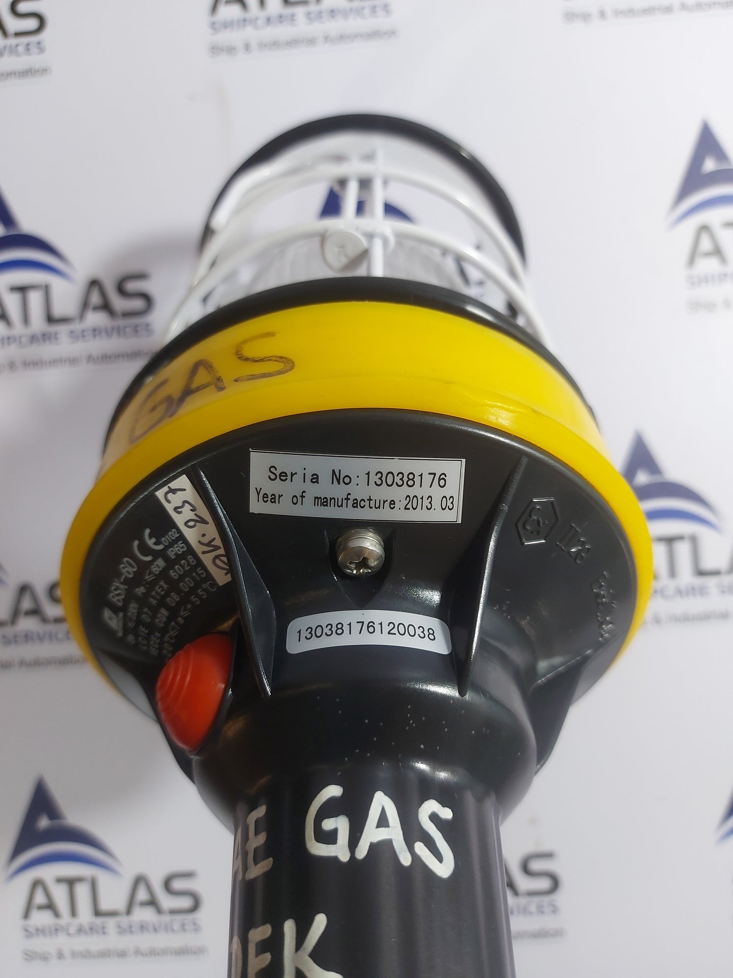 WAROM BSX-60 SERIES EXPLOSION PROOF INCANDESCENT HAND LAMP