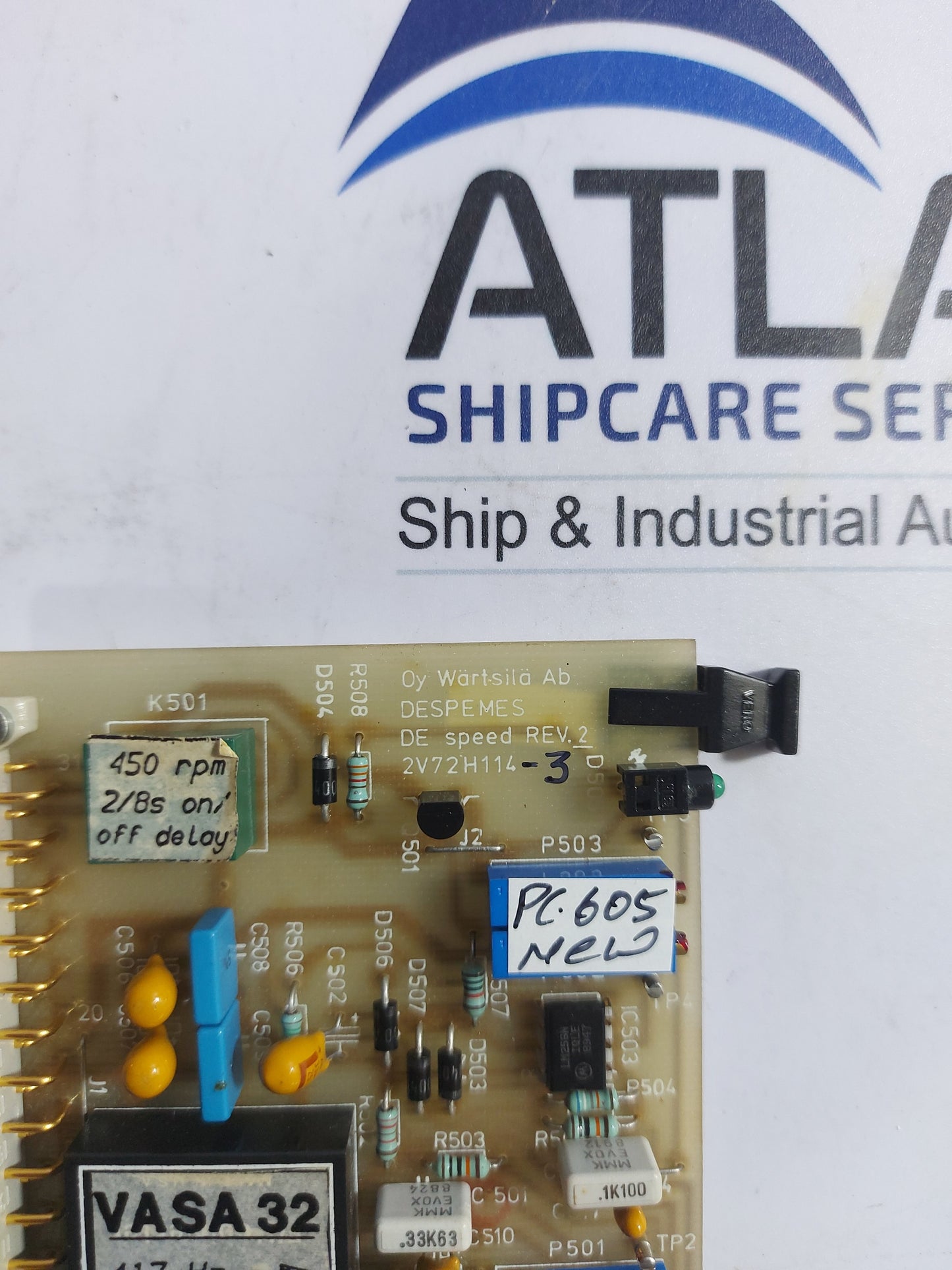 WARTSILA C2 NDE-CARD 32.23B000500 PCB CARD