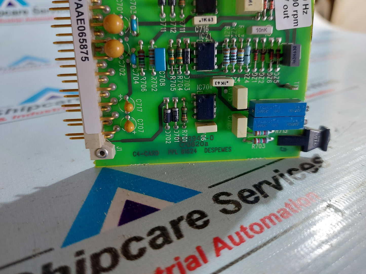 WARTSILA C4 Ntc-CARD PAAE065875