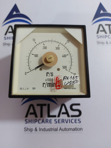WARTSILA DIESEL 0-30 R/Min METER