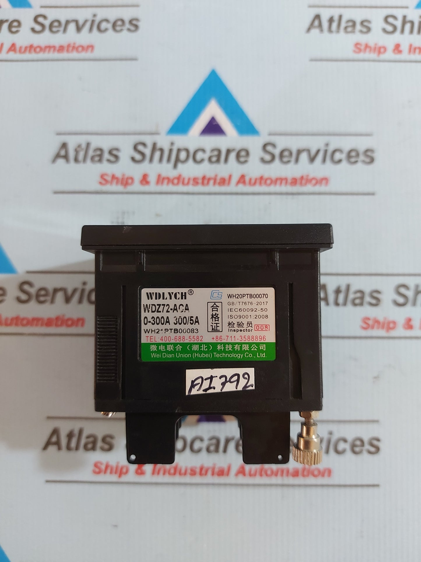 WDLYCH WDZ72-ACA AMMETER 300/5A