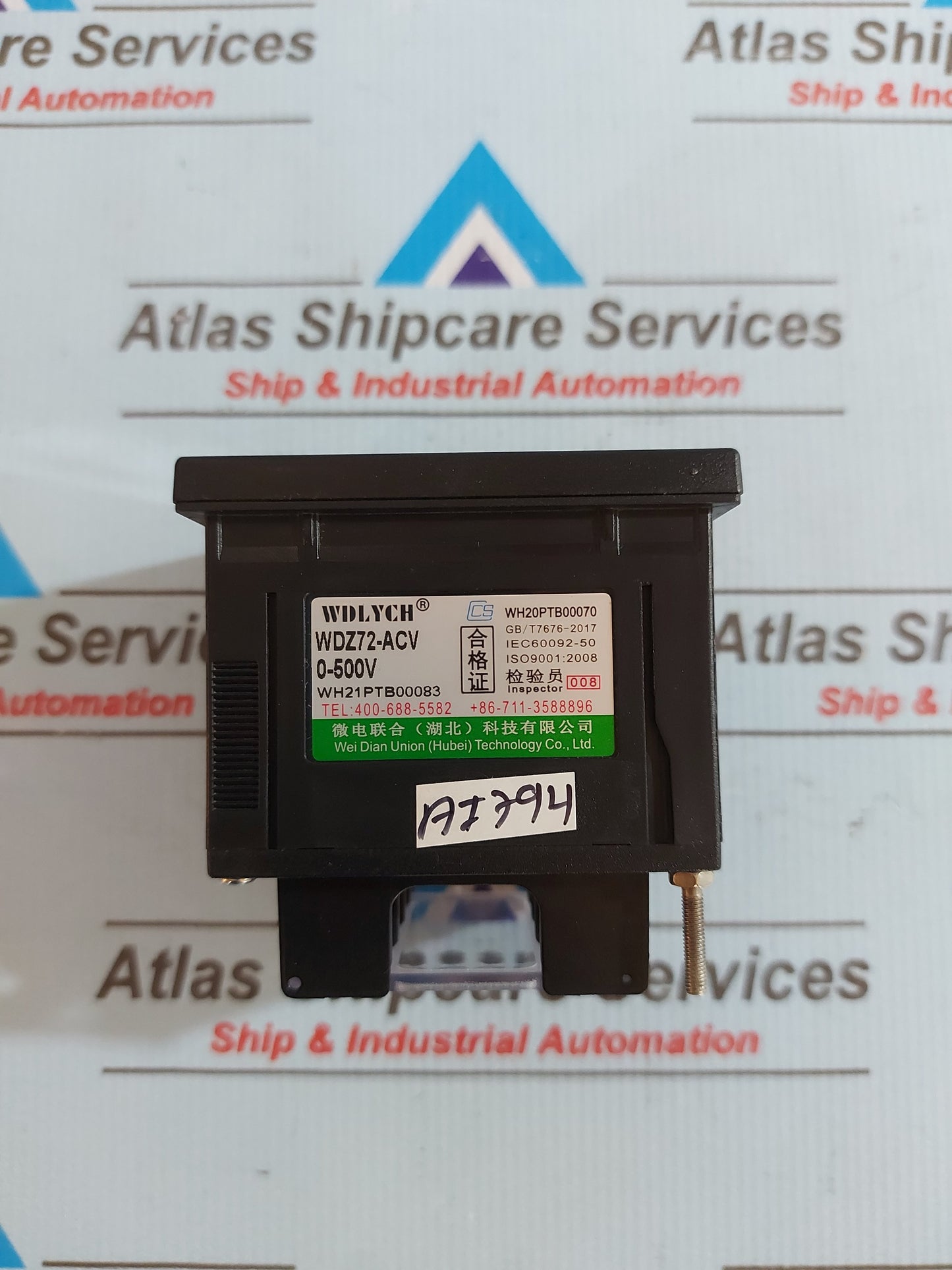 WDLYCH WDZ72-ACV AMMETER 0-500V