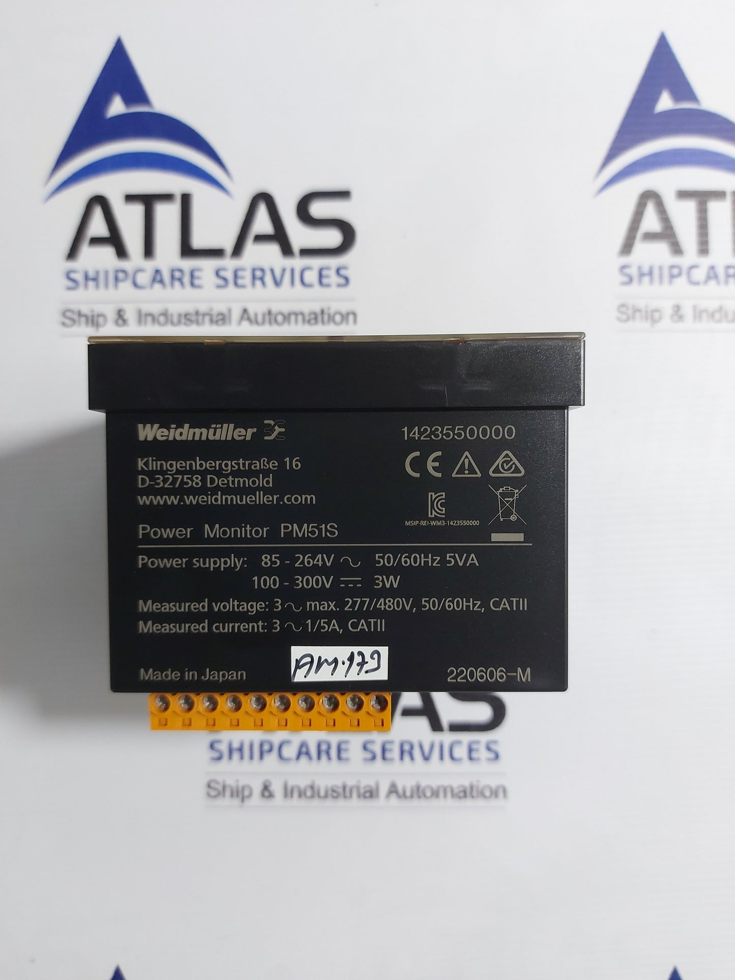 WEIDMULLER PM51S POWER MONITOR 1423550000