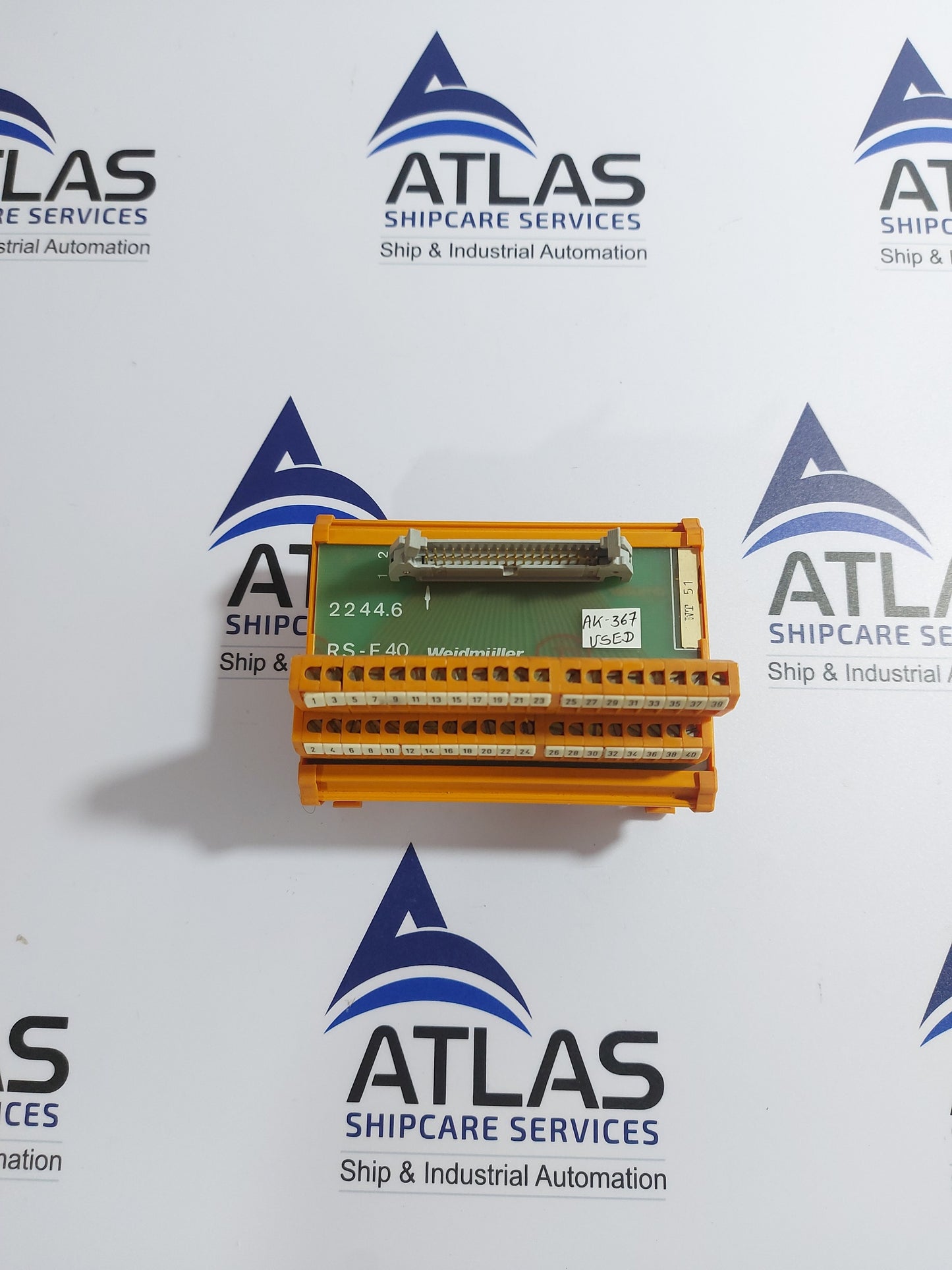 WEIDMULLER RS-F 40 TERMINAL MODULE 2244.6
