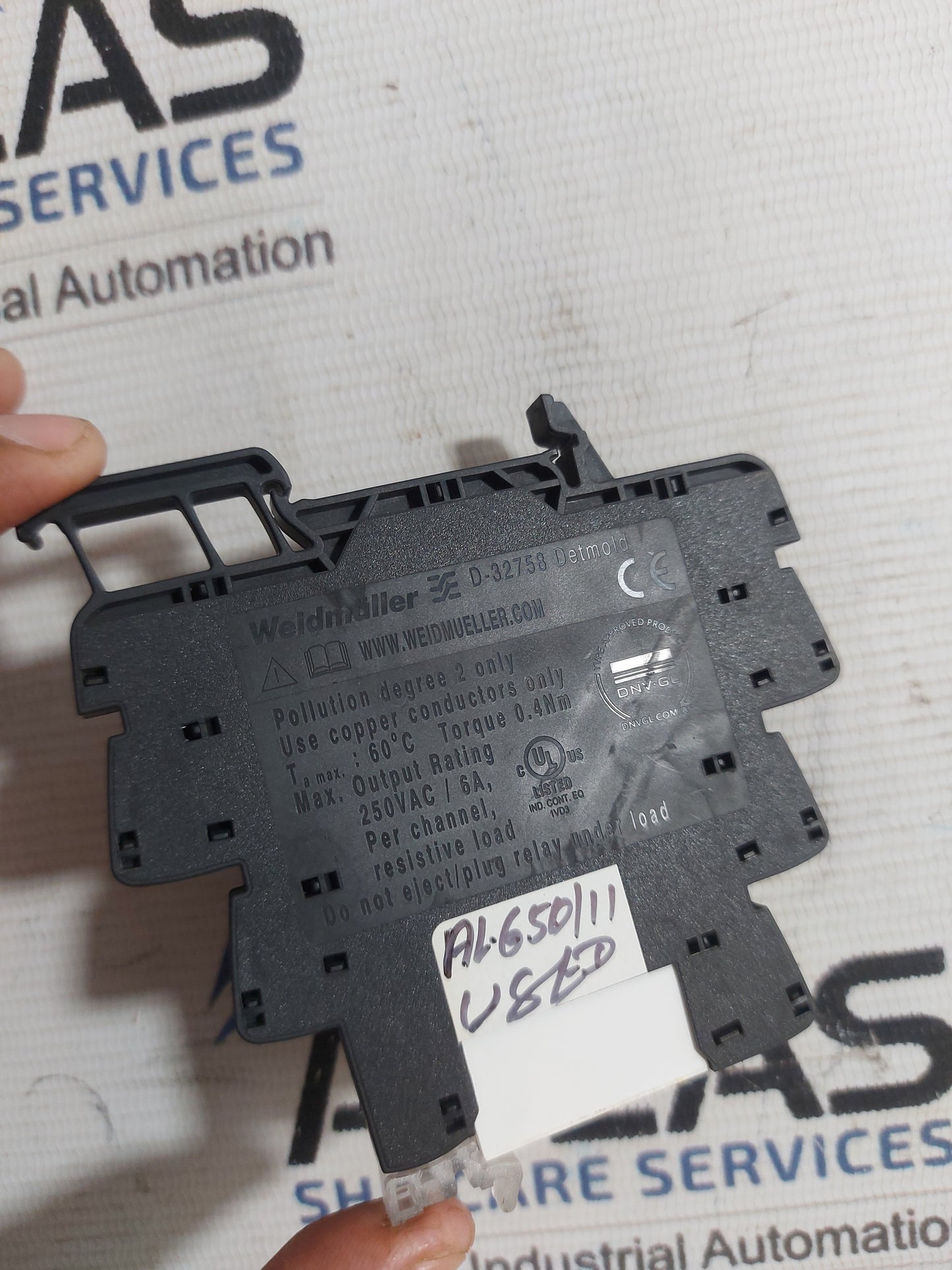 WEIDMULLER TRS 24VDC 1CO 1122770000 ULTRA THIN RELAY 24VDC