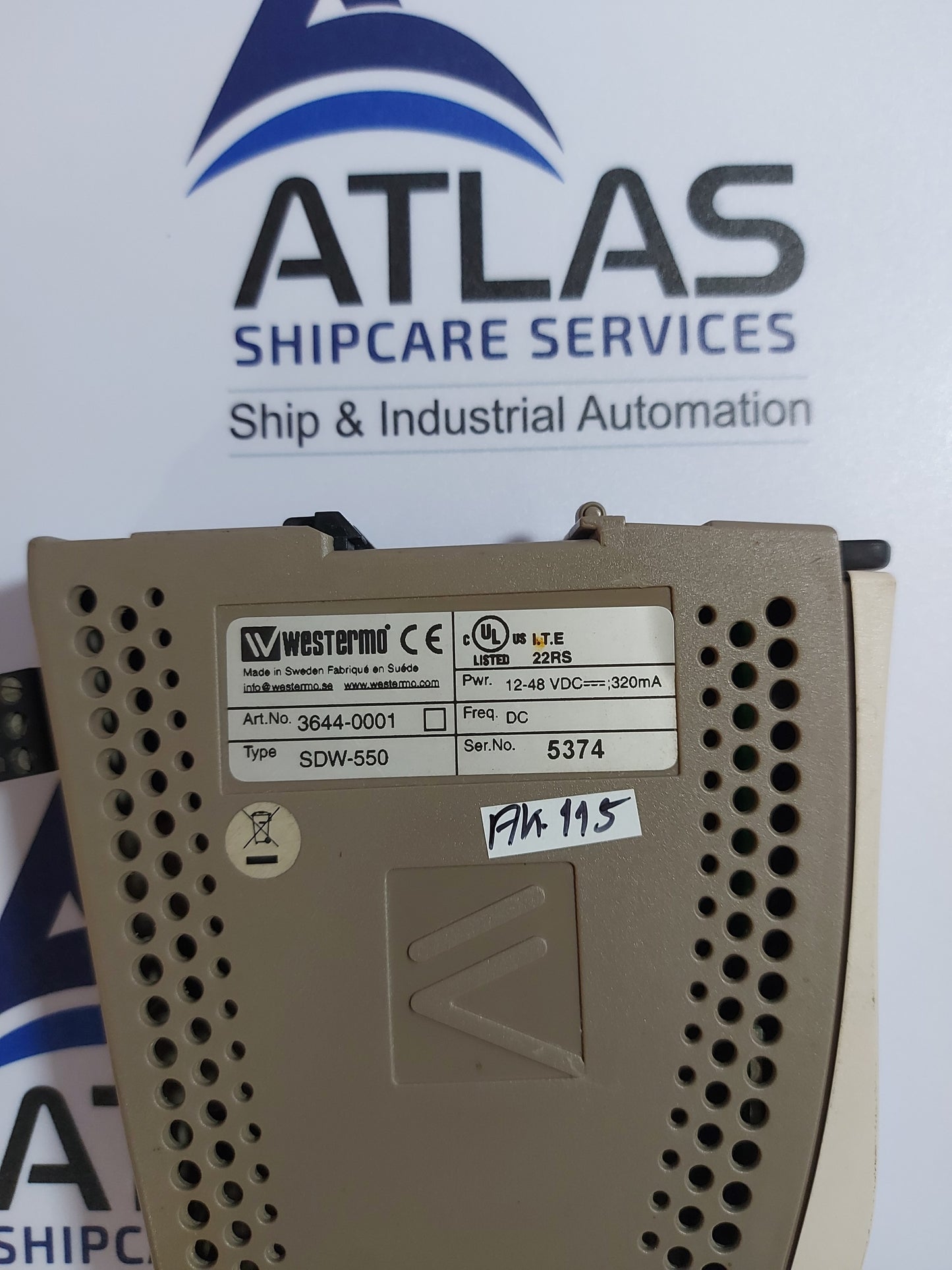 WESTERMO SDW-550 5-PORT INDUSTRIAL ETHERNET SWITCH