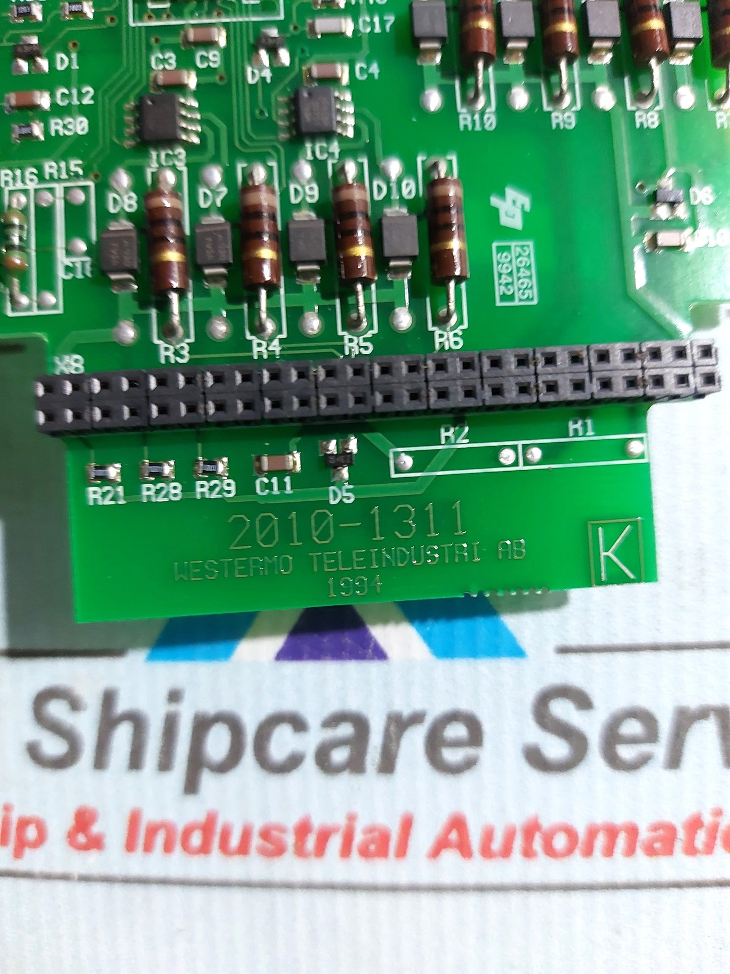 WESTERMO TELEINDUSTRI 2010-1311 PCB CARD
