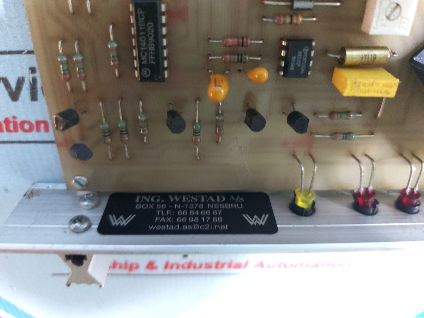 WESTMATIK D-203A PCB CARD