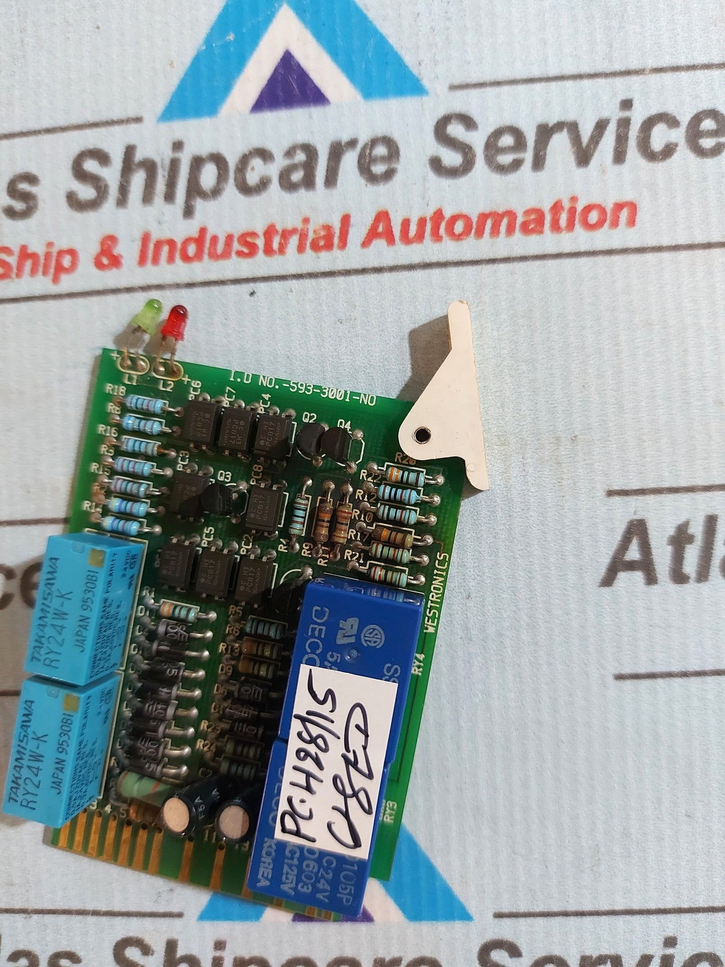 WESTRONICS 593-3001-NO PCB VALVE CONTROL UNIT