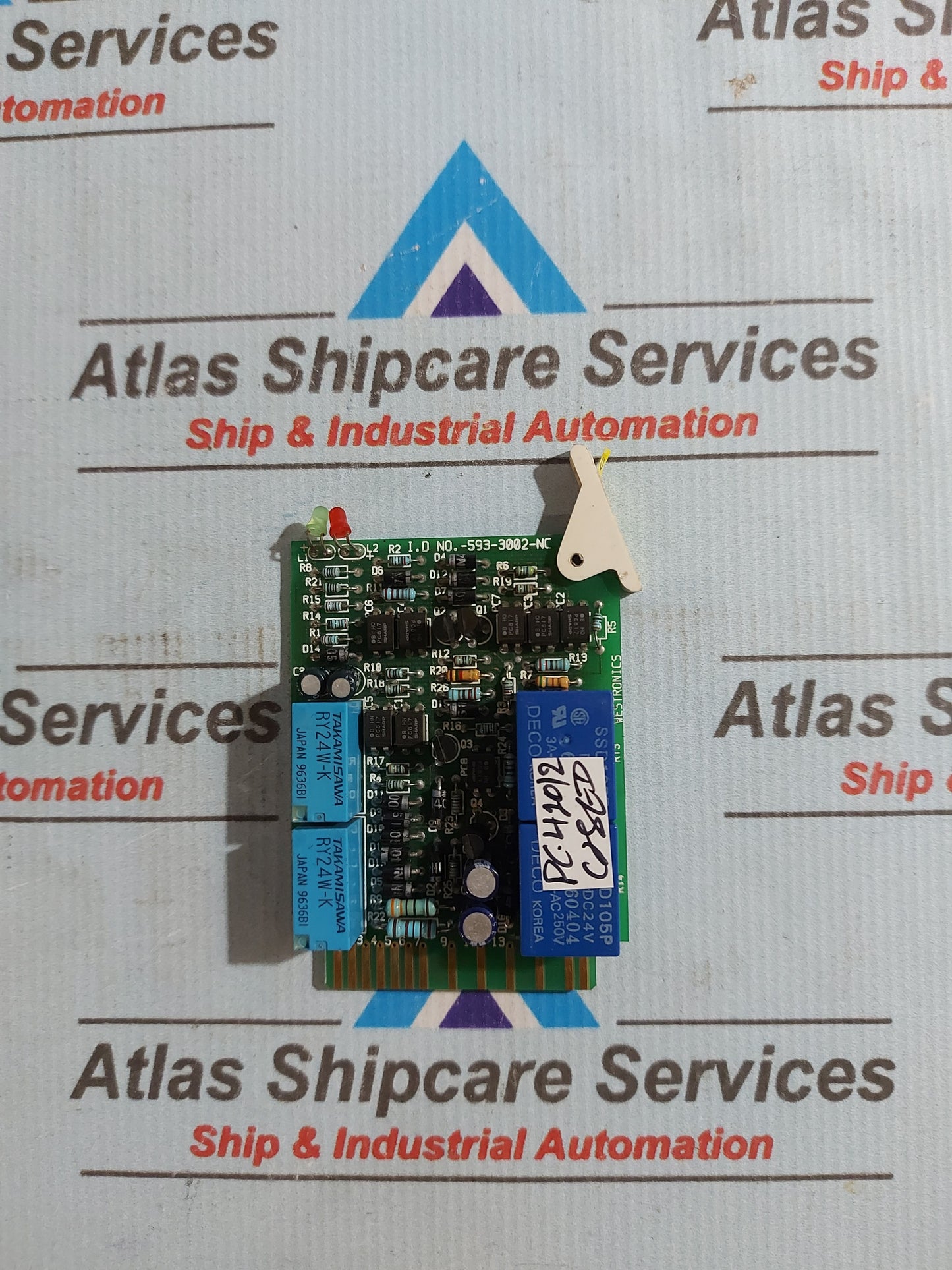 WESTRONICS 593-3002-NC PCB CARD