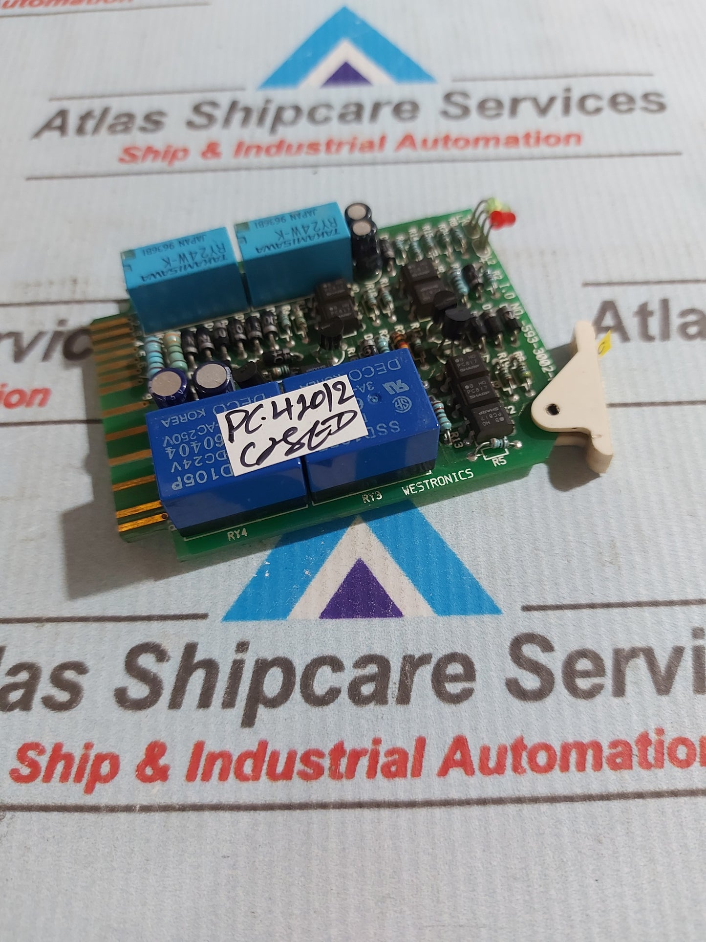 WESTRONICS 593-3002-NC PCB CARD