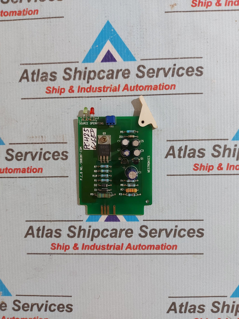WESTRONICS S60207-COM VALVE CONTROL UNIT – Atlas Shipcare Services