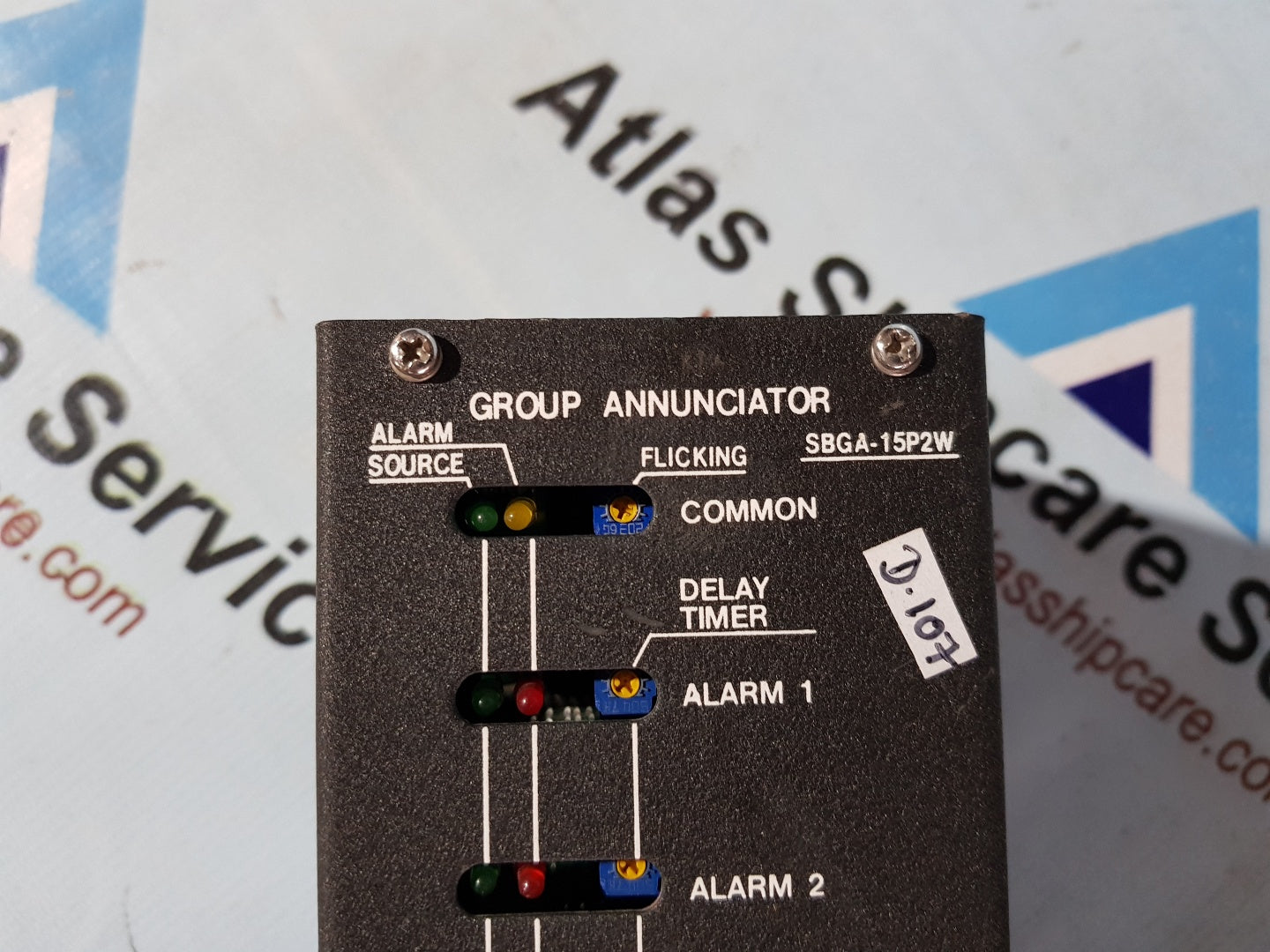 WESTRONICS SBGA-15P2W GROUP ANNUNCIATOR