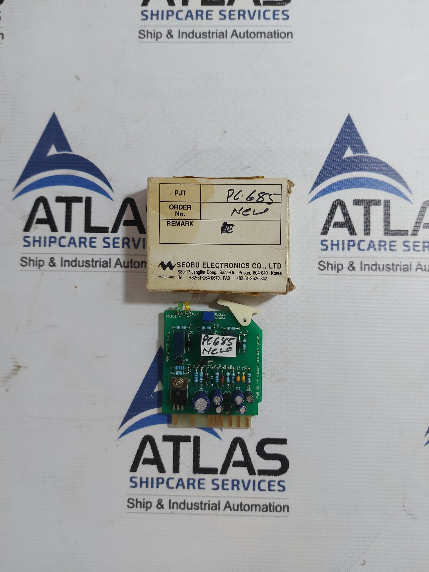 WESTRONICS W-940615-COM PCB CARD REV 201015