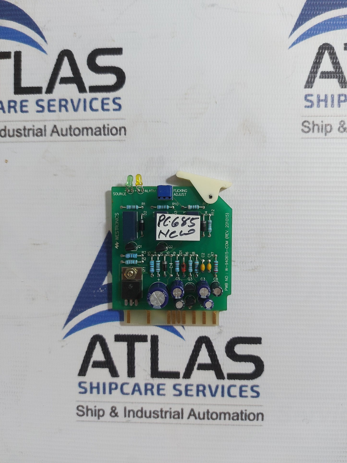 WESTRONICS W-940615-COM PCB CARD REV 201015