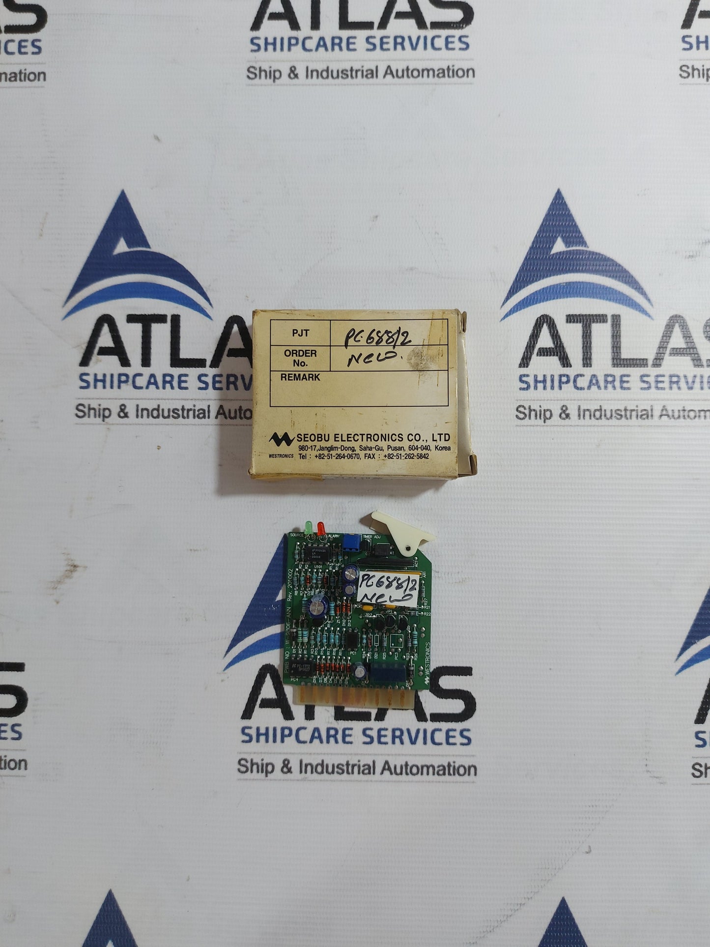 WESTRONICS W-9806-ANN PCB CARD REV 201002