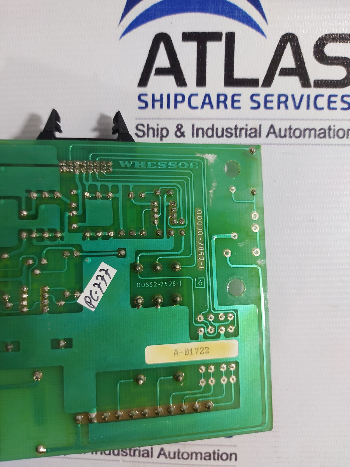 WHESSOE 00030-7852-1 PCB CARD 00552-7598-1