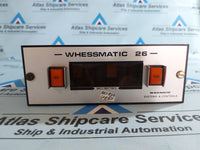 WHESSOE WHESSMATIC 26 READ-OUT UNIT