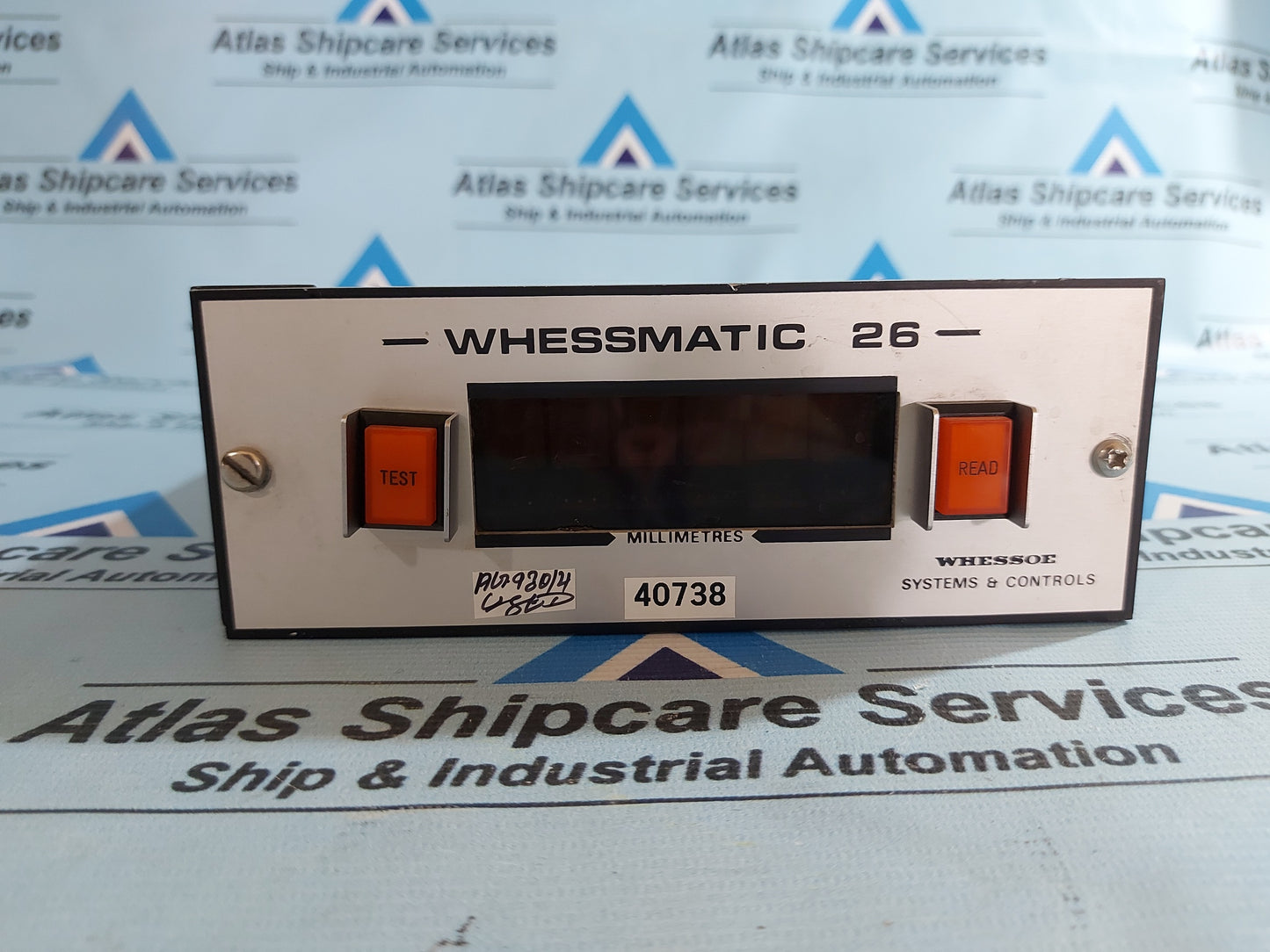 WHESSOE WHESSMATIC 26 READ-OUT UNIT