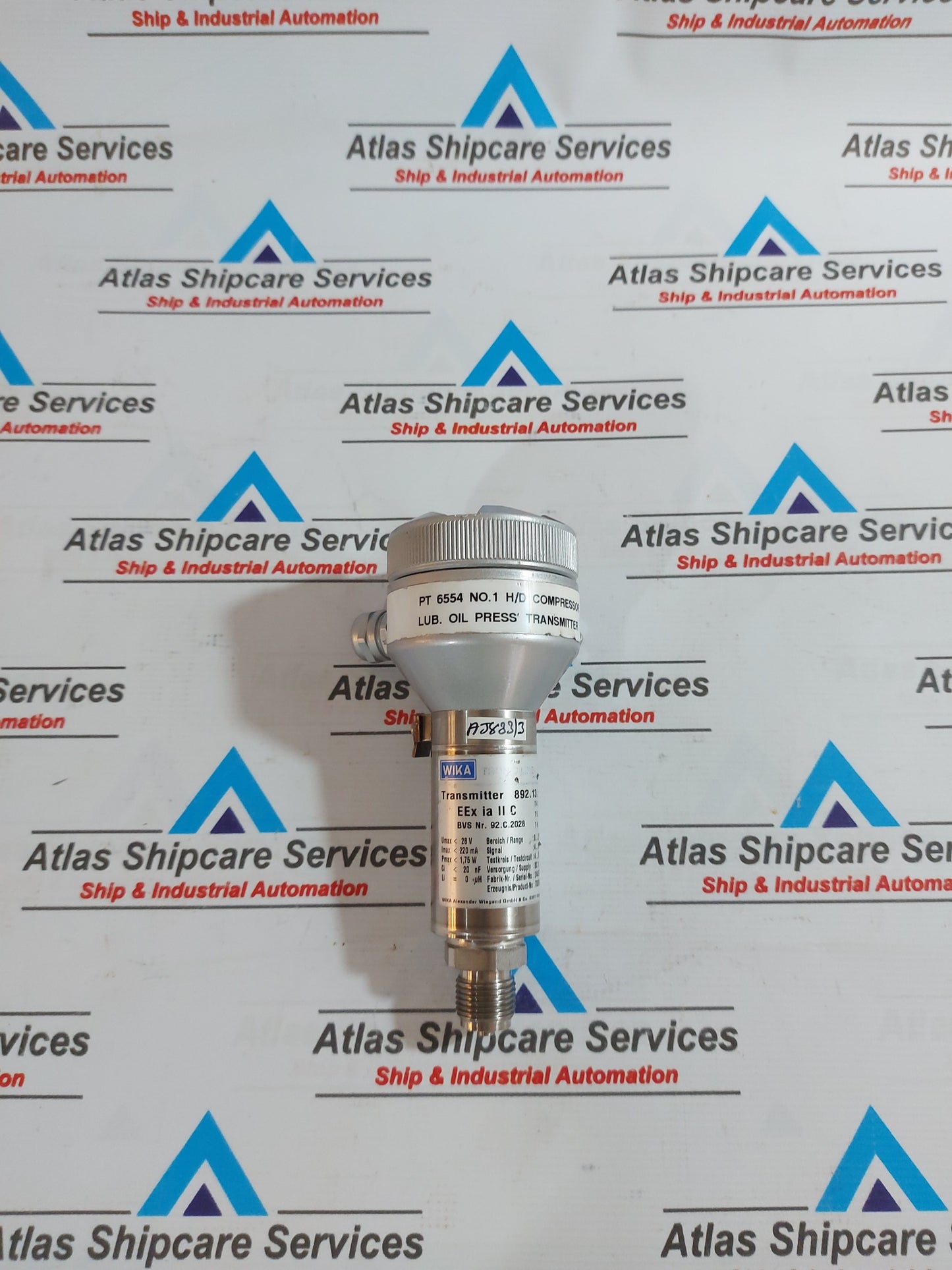 WIKA 892.13.900-050 PRESSURE TRANSMITTER 0...2.5 Bar