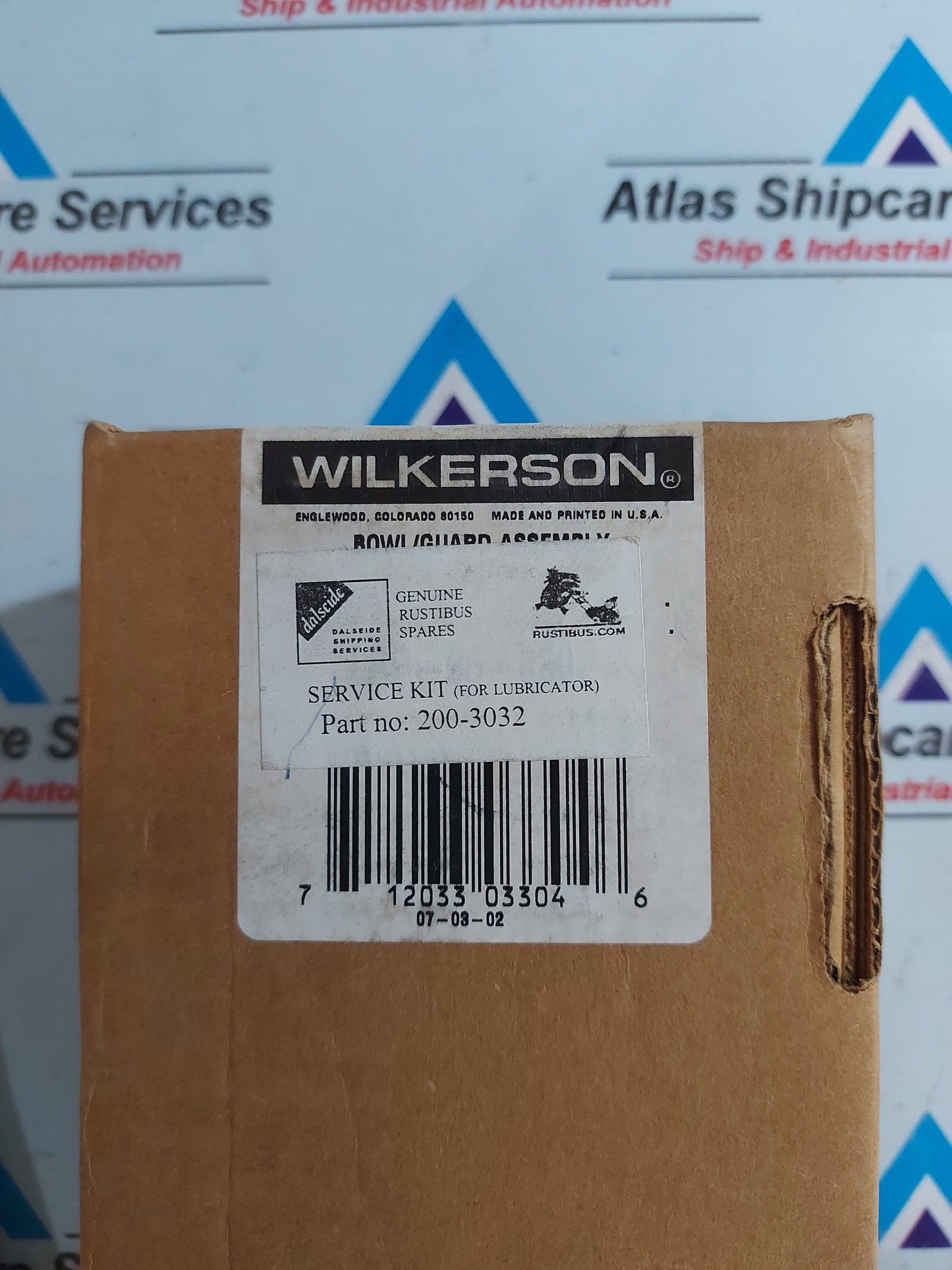 WILKERSON LRP-95-830 BOWL WITH GUARD ASSEMBLY
