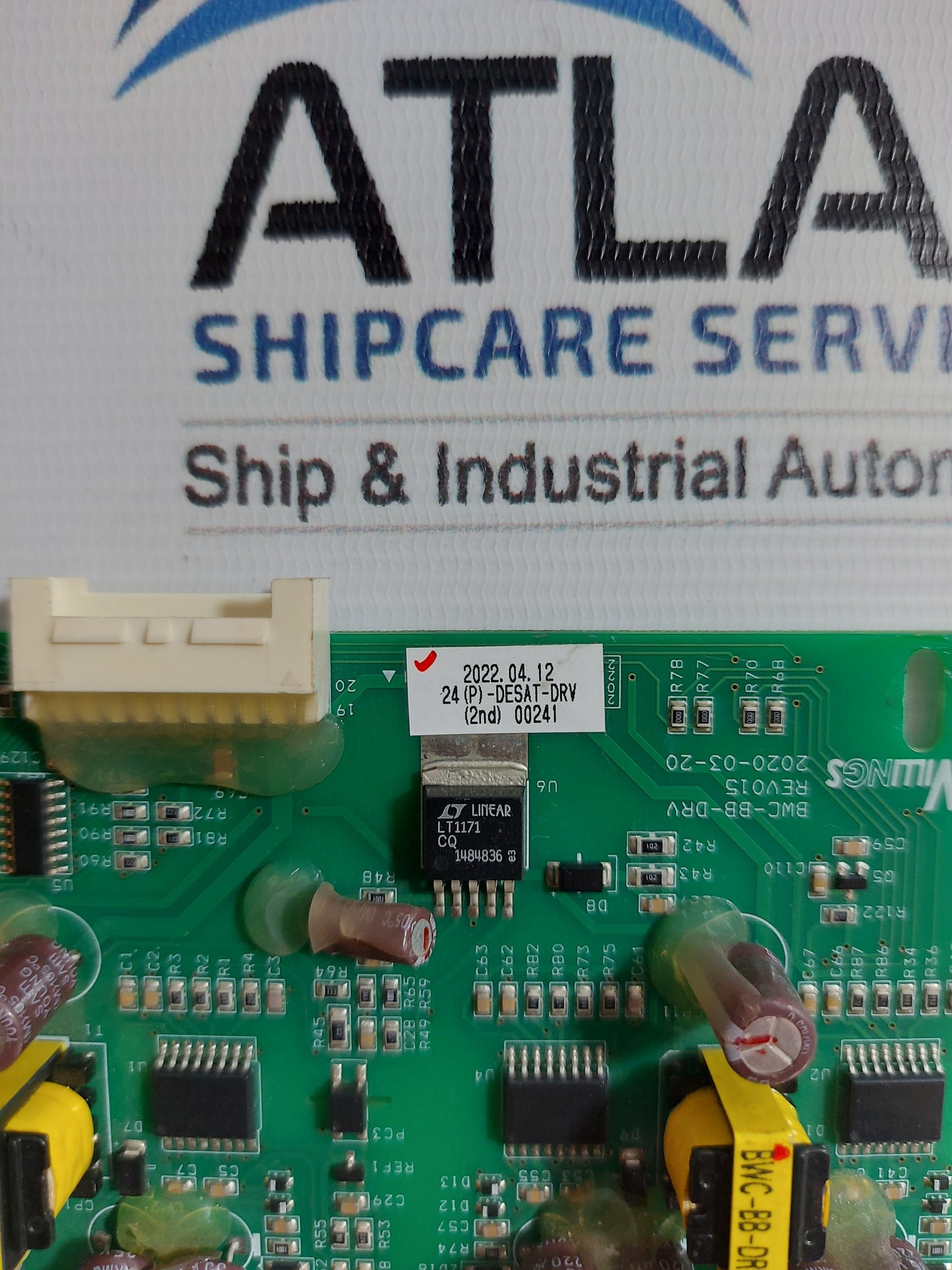 WILLINGS BWC-BB-DRV PCB CARD REV:015