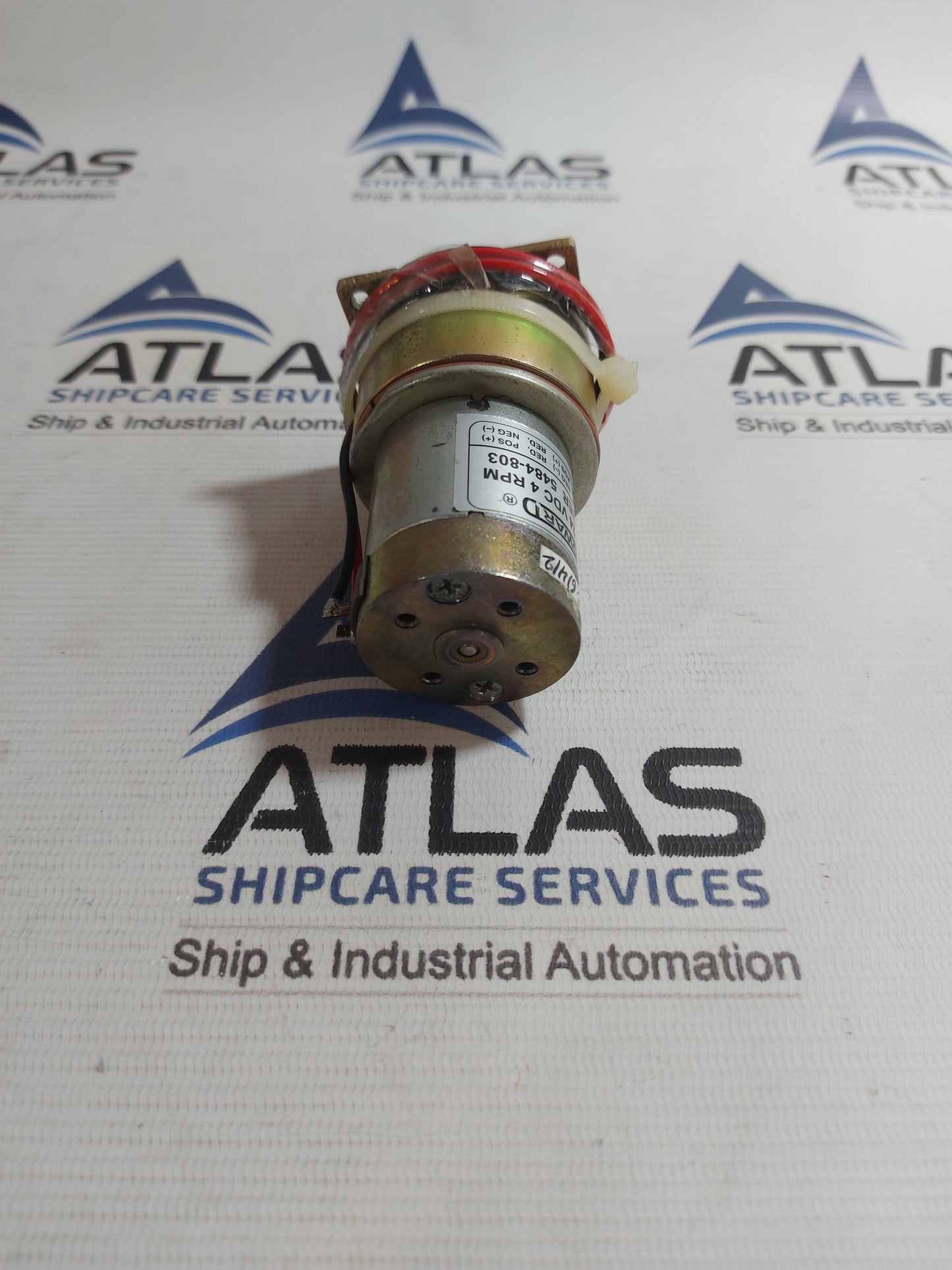 WOODWARD 5484-803 PM MOTOR 24 VDC 4 RPM