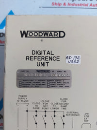 WOODWARD 8272-682 DIGITAL REFERENCE UNIT REV.K