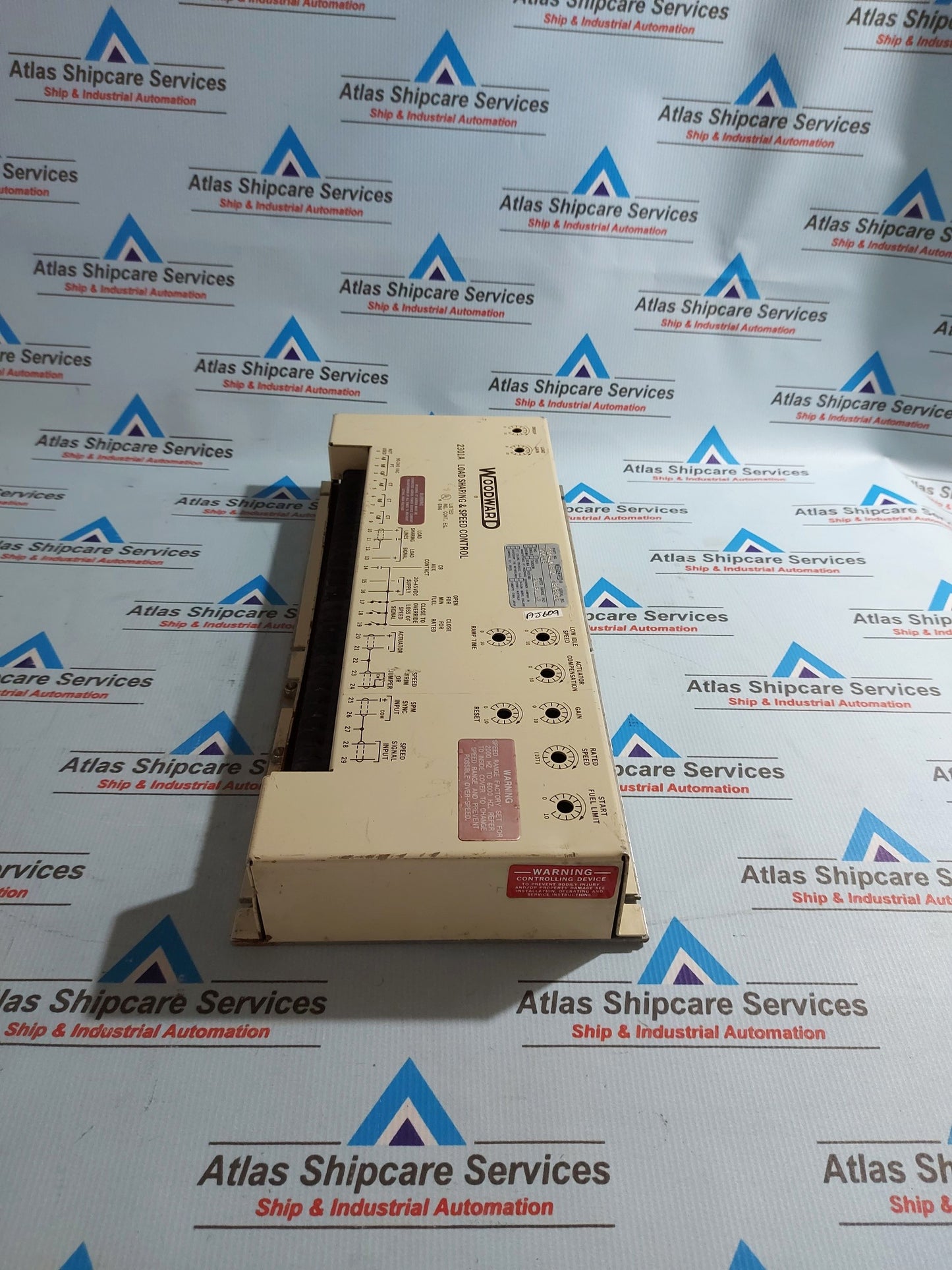 WOODWARD 9905-068 2301A LOAD SHARING & SPEED CONTROL REV.C