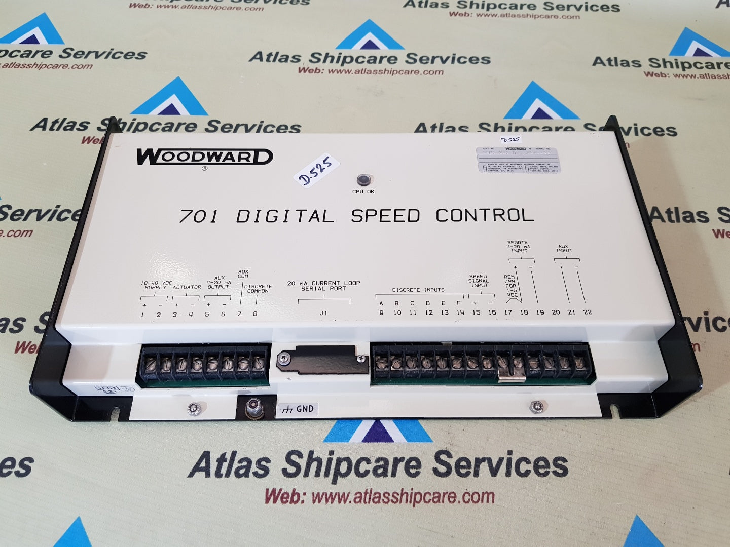 WOODWARD 9905-213 D 701 DIGITAL SPEED CONTROL