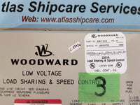 WOODWARD 9907-019 LOW VOLTAGE 2301A LOAD SHARING & SPEED CONTROL