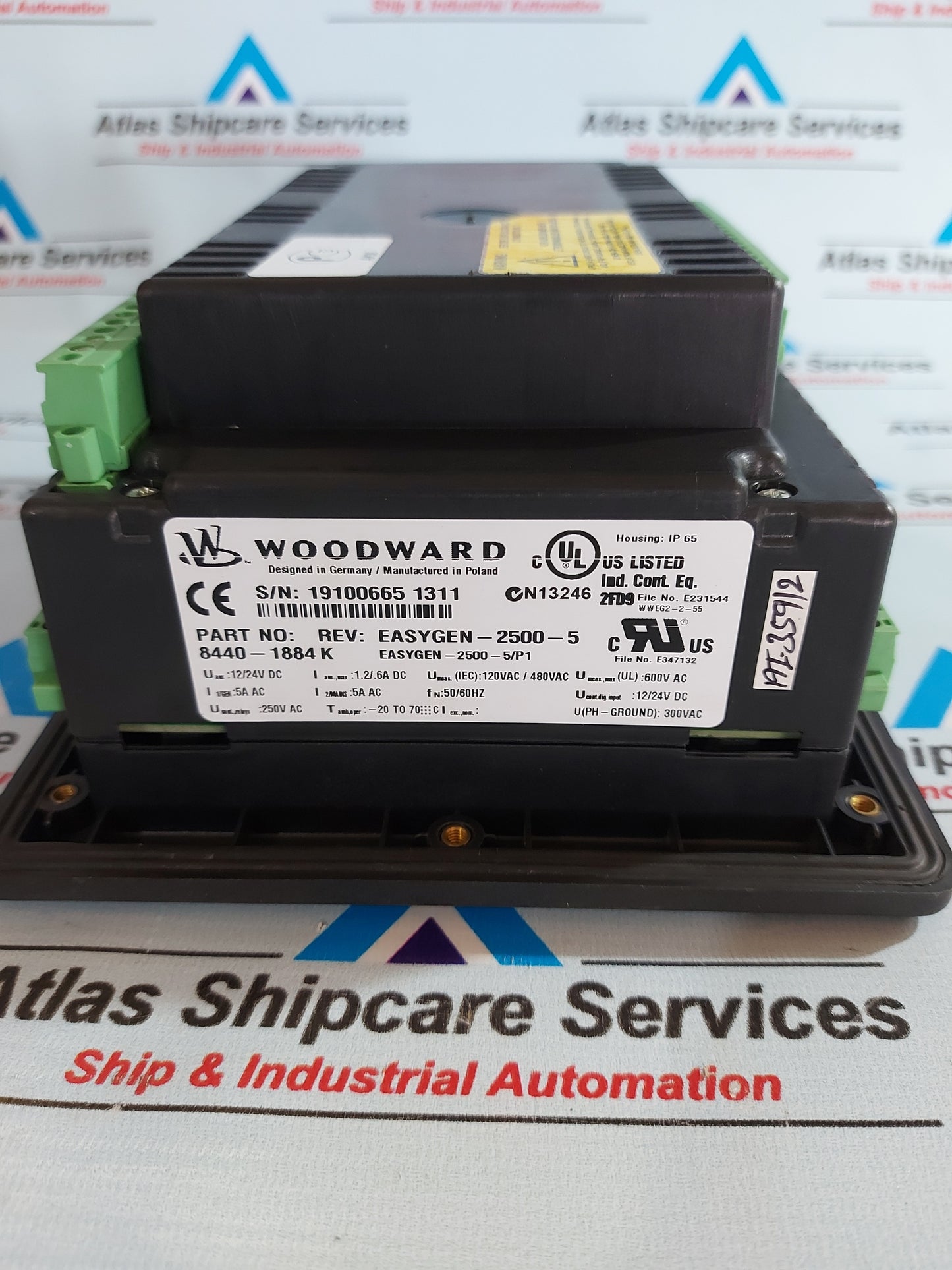 WOODWARD EASYGEN-2500-5 8440-1884 K GENSET CONTROLLER