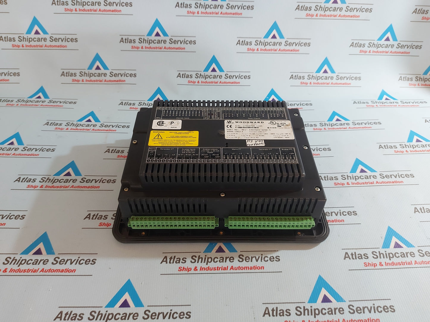 WOODWARD EASYGEN-3200-5 GENERATOR CONTROLLER 8440-1923 E