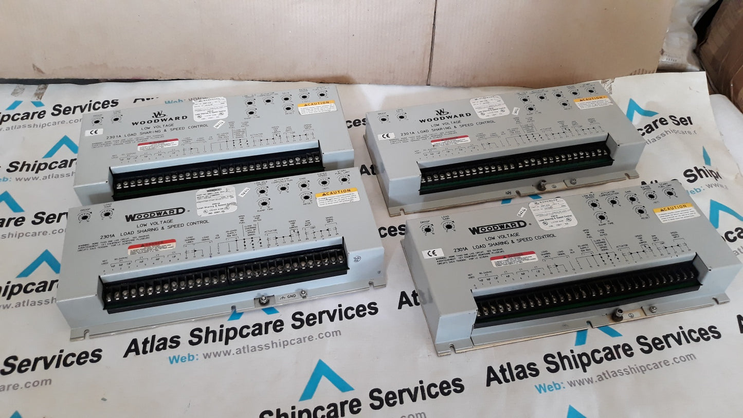WOODWARD LOW VOLTAGE 2301 A LOAD SHARING & SPEED CONTROL PN 9907 018