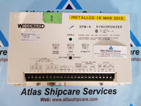 WOODWARD SPM-A SYNCHRONIZER MODULE P/N 9905-003