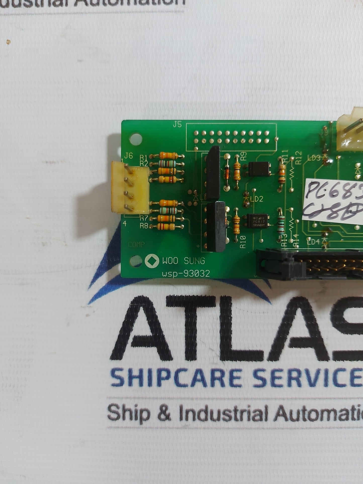 WOO SUNG WSP-93032 PCB FOR NAVIGATION LIGHT