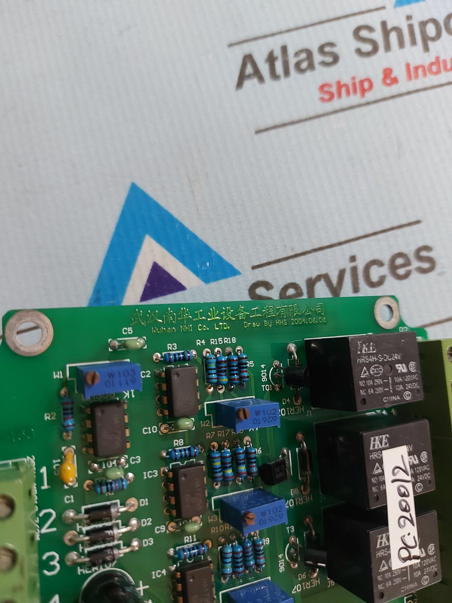 WUHAN NHI 4A6-153 PCB CARD