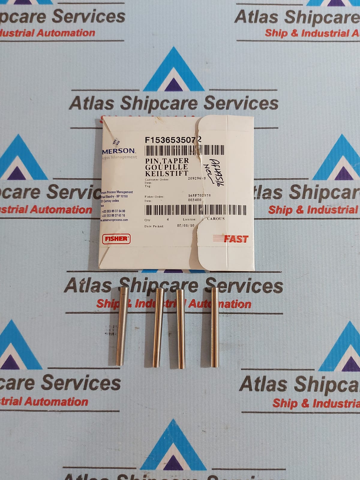 FISHER F1536535072 PIN TAPER