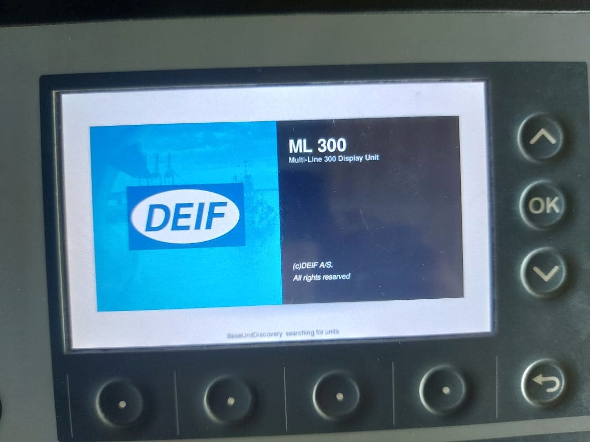 DEIF DU-300 5" COLOR GRAPHIC DISPLAY FOR MULTI-LINE PPU 300 CONTROLLER