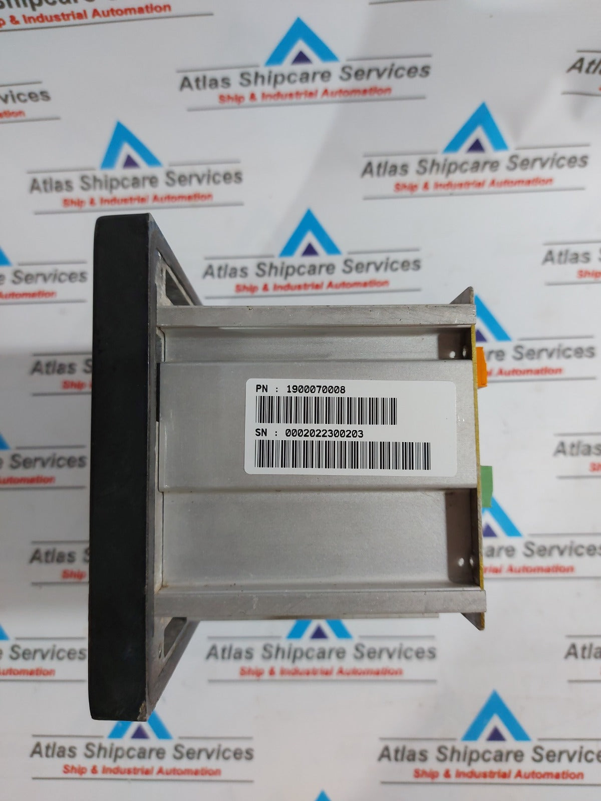 ATLAS COPCO 1900070008 ELEKTRONION COMPRESSOR WITH PROGRAM CONTROLLER PANEL