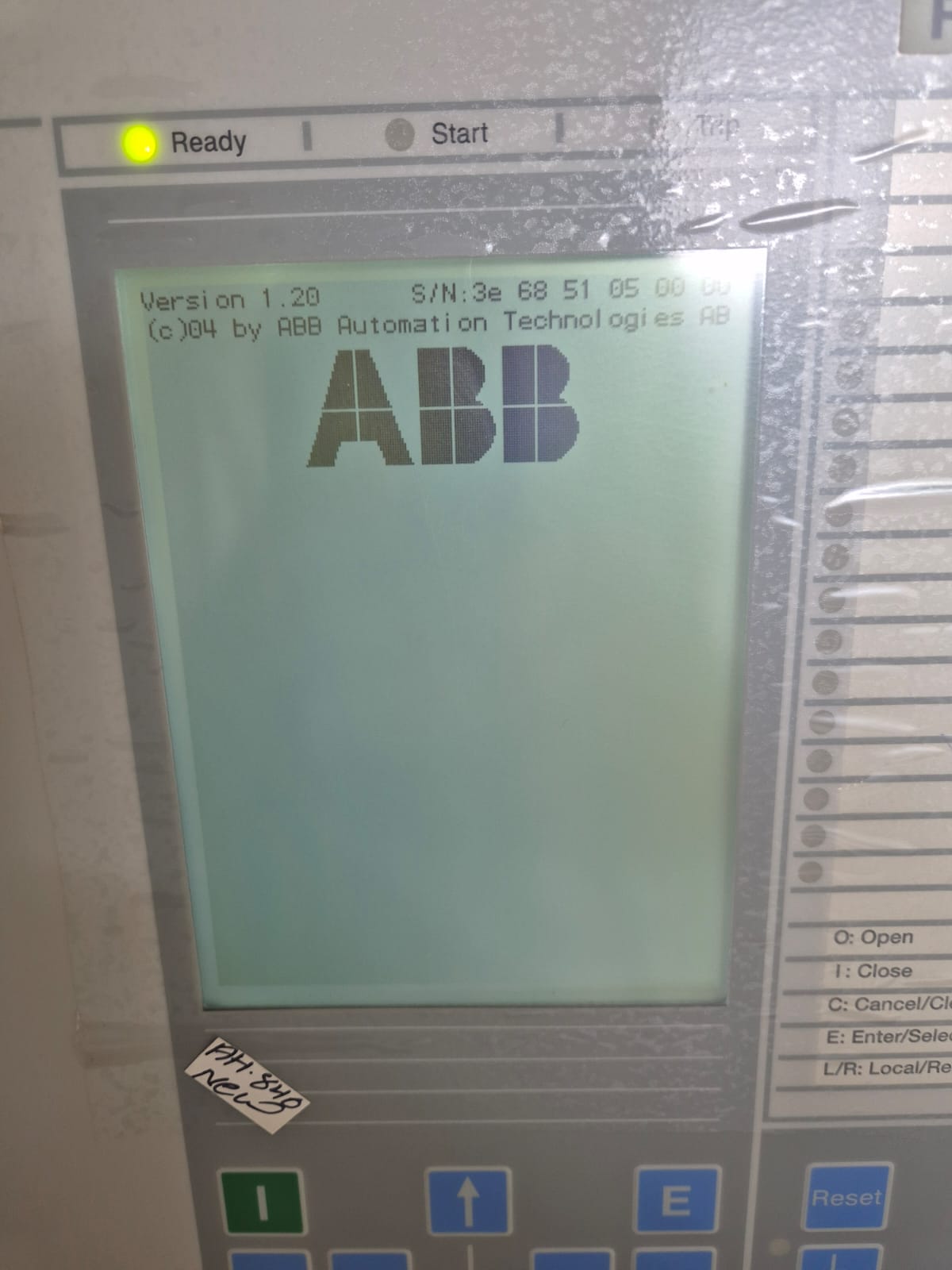 ABB RED670 LINE DIFFERENTIAL PROTECTION RELAY 1MRK002810-AB