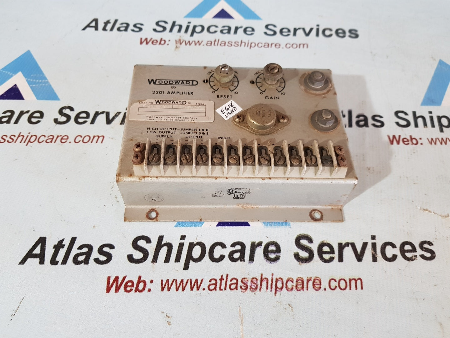 Woodward 8270-768 2301 Amplifier